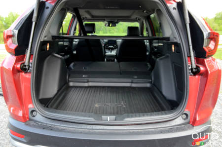 Honda CR-V Touring 2022, coffre